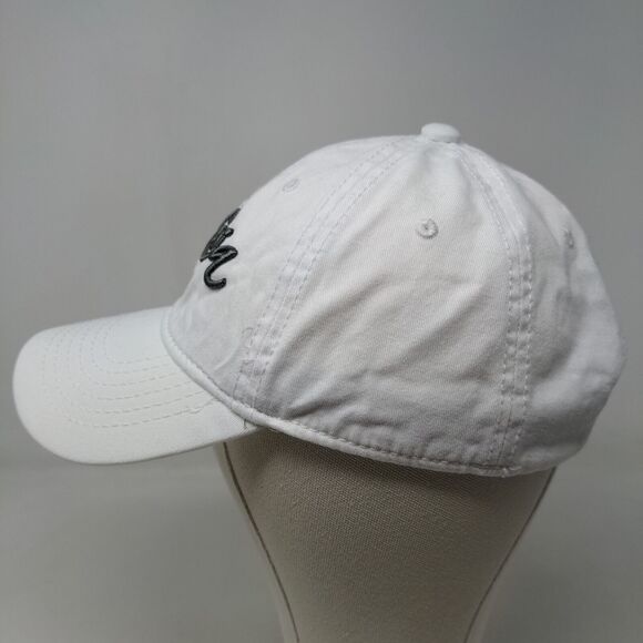 TBL Men's Slideback Hat White Adjustable Embroidered St. Lucia Logo Tourist - Picture 5 of 11